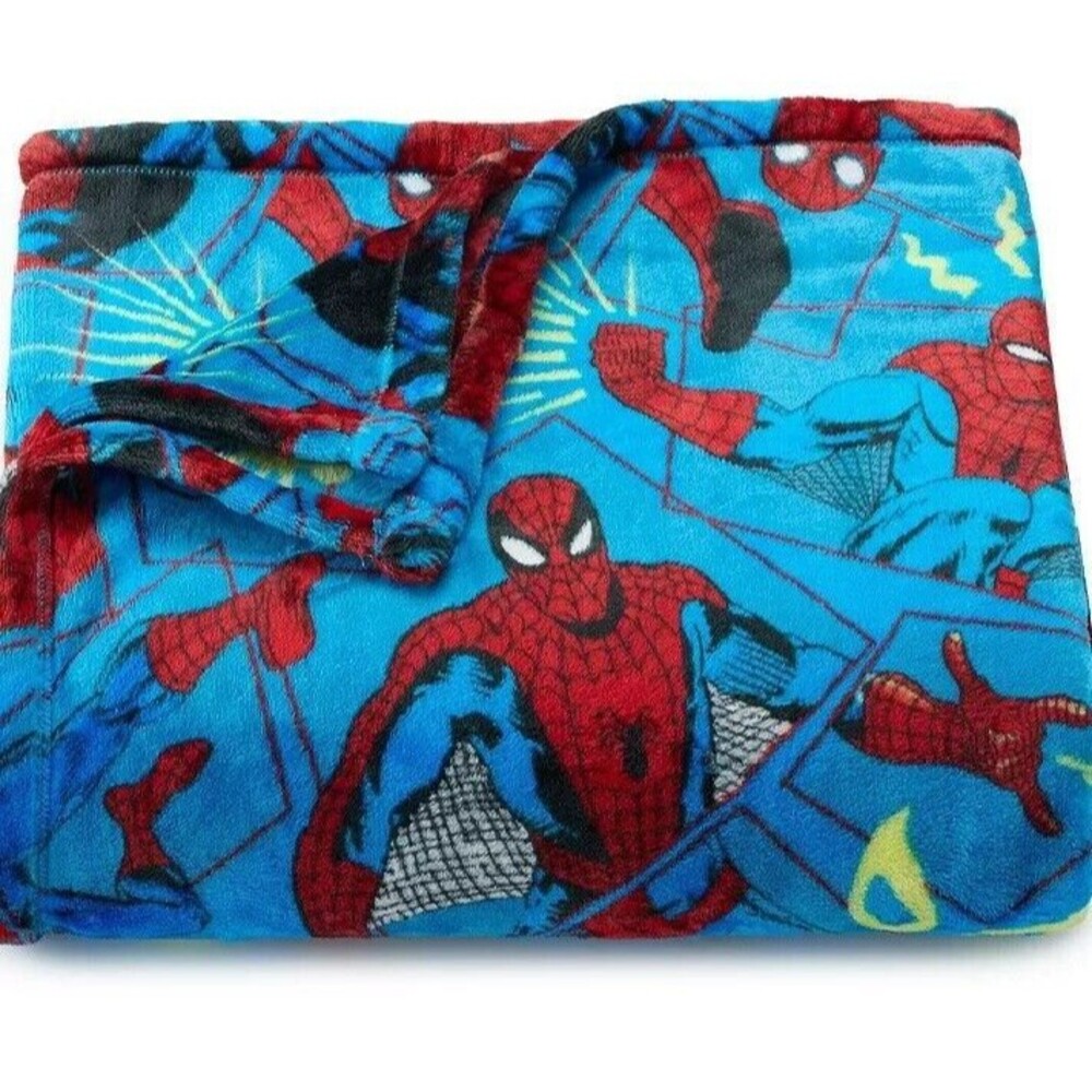The Big One Marvel SpiderMan Oversized Plush Blanket Throw 5ft x 6ft New